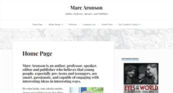 Desktop Screenshot of marcaronson.com
